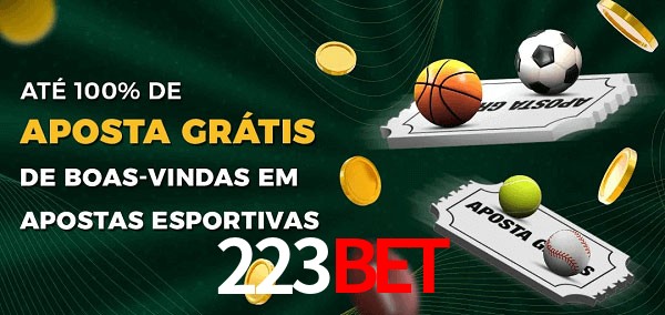 223bet Ate 100% de Aposta Gratis
