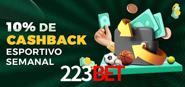10% de bônus de cashback na 223bet